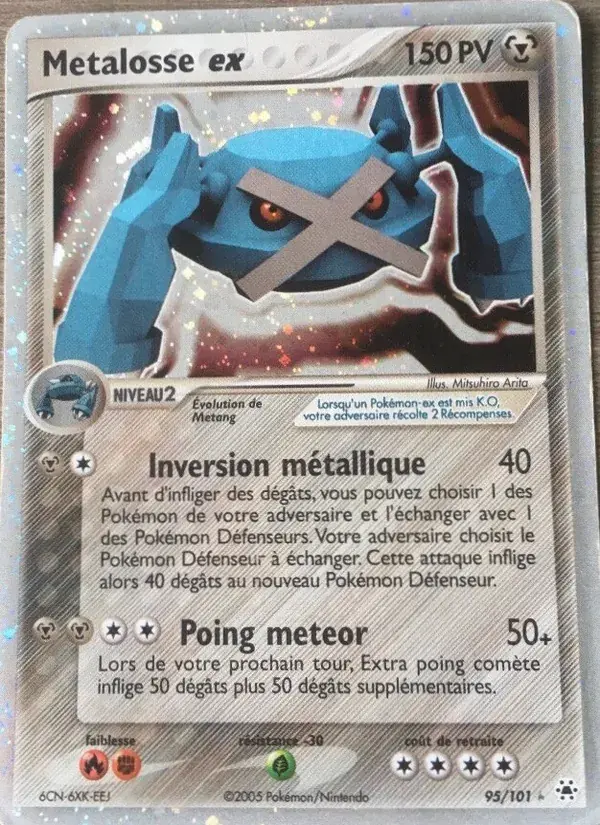 Metalosse ex - 95/102 - EX Légendes Oubliées