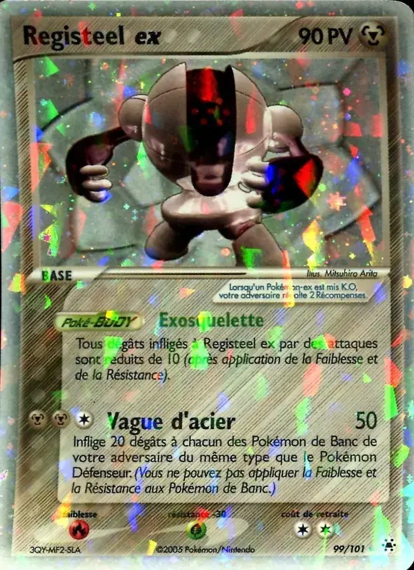 Registeel ex - 99/102 - EX Légendes Oubliées