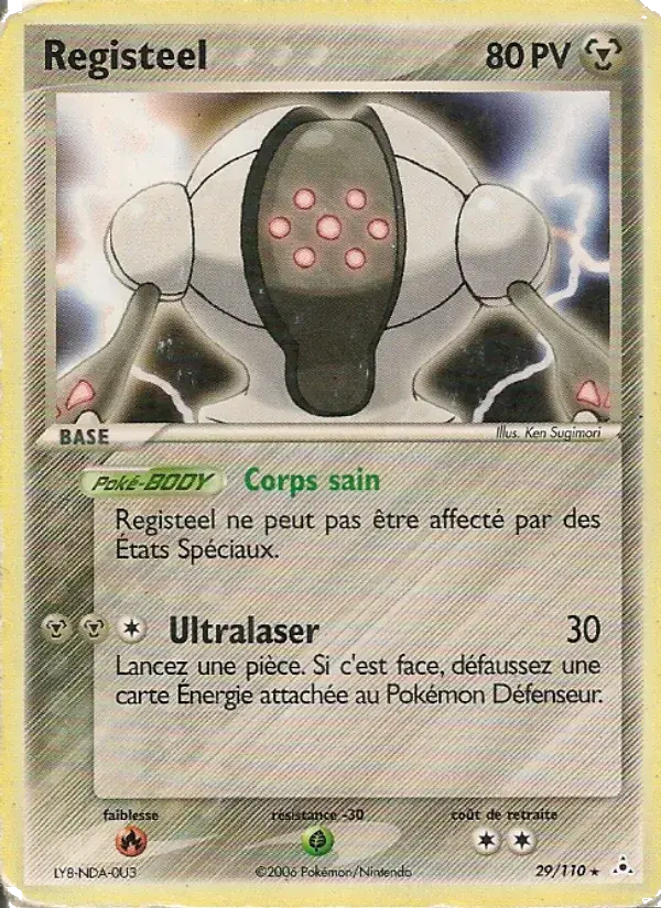 Registeel - 29/111 - EX Fantômes Holon