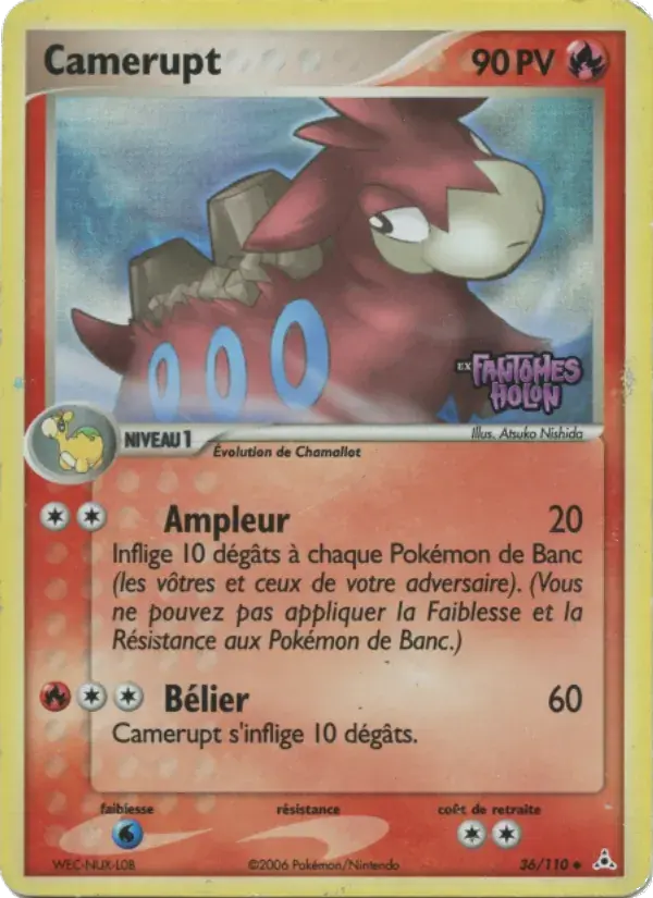 Camérupt - 36/111 - EX Fantômes Holon