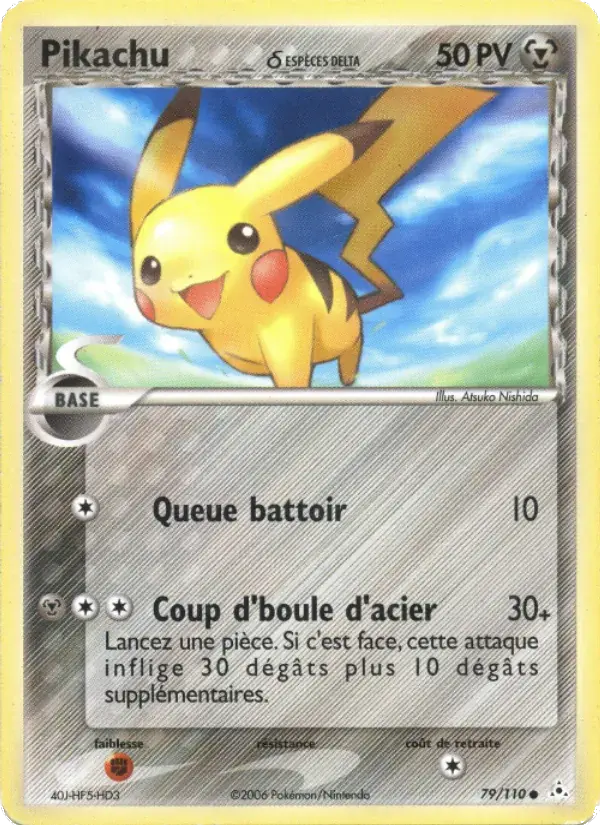 Pikachu δ - 79/111 - EX Fantômes Holon