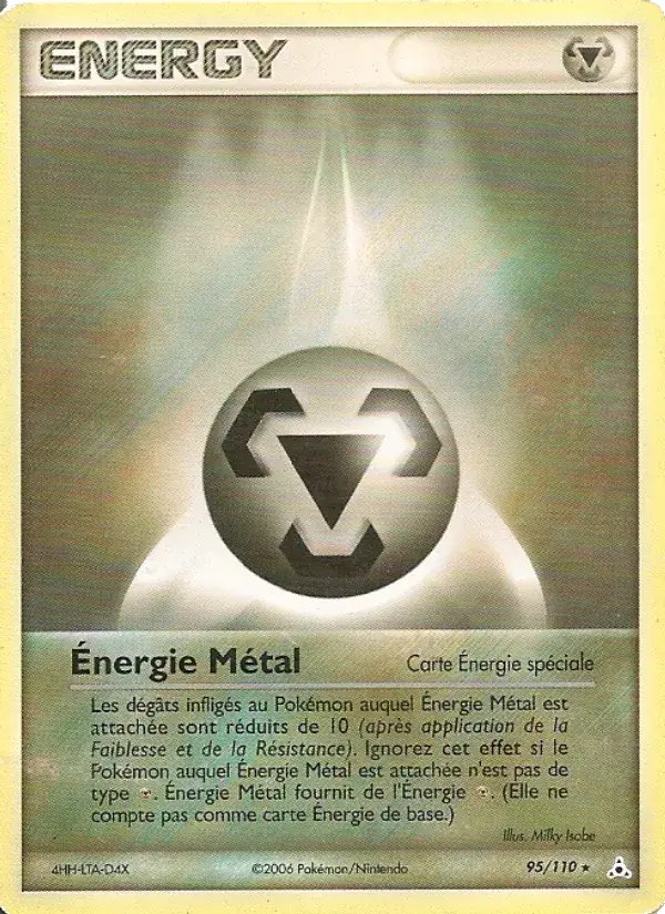 Énergie Métal - 95/111 - EX Fantômes Holon