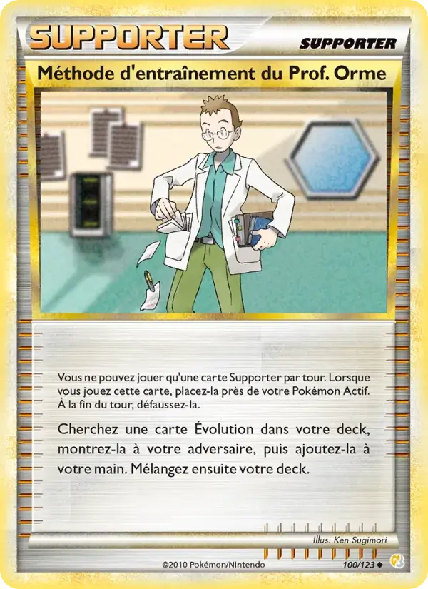 Méthode d'entraînement du Prof.Orme - 100/124 - HeartGold SoulSilver