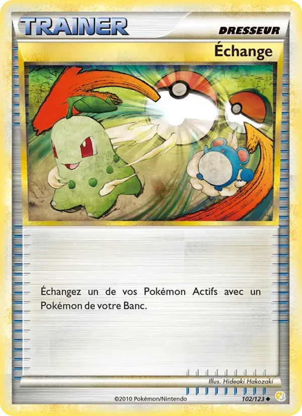 Échange - 102/124 - HeartGold SoulSilver