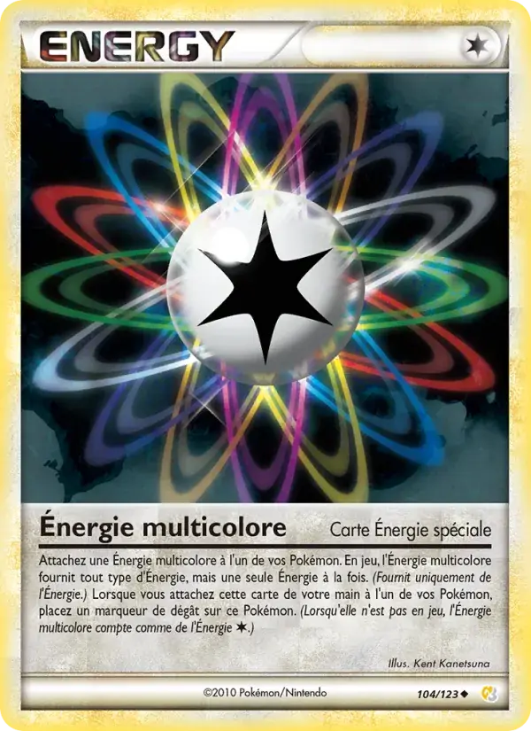 Énergie multicolore - 104/124 - HeartGold SoulSilver