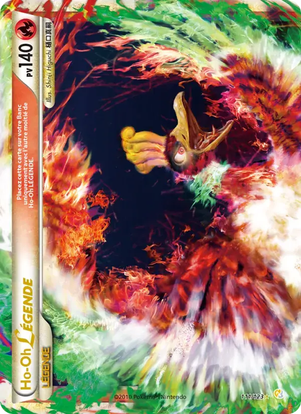 Ho-Oh LÉGENDAIRE - 111/124 - HeartGold SoulSilver