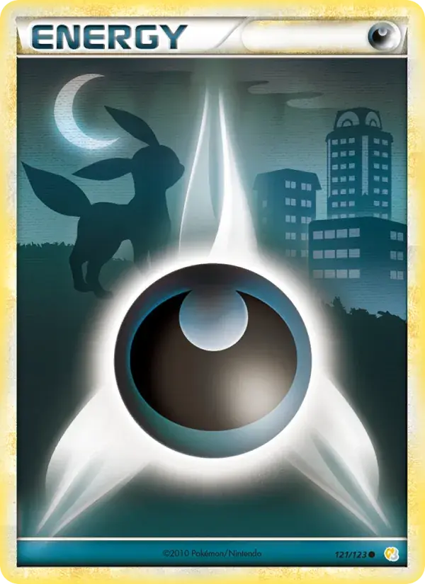 Énergie Obscurité - 121/124 - HeartGold SoulSilver