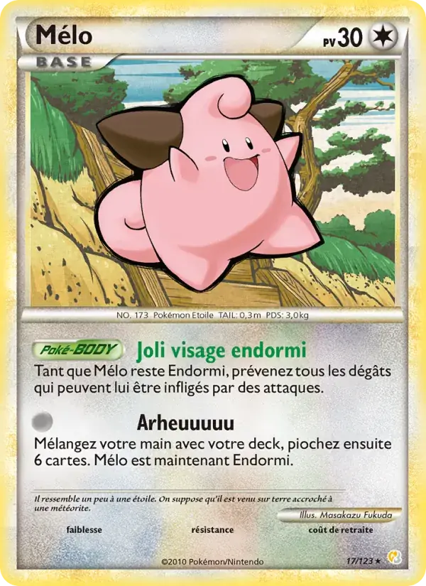 Mélo - 17/124 - HeartGold SoulSilver