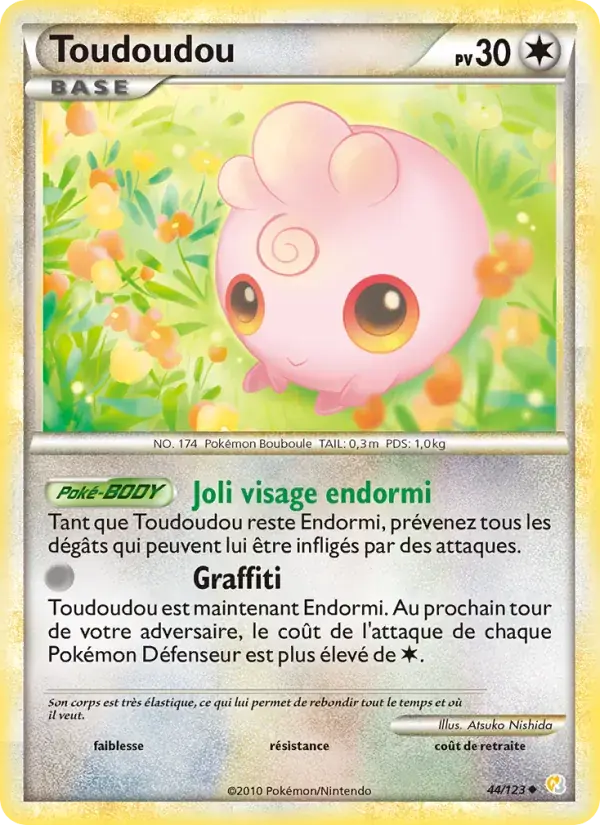 Toudoudou - 44/124 - HeartGold SoulSilver
