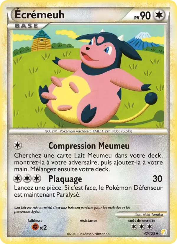 Écrémeuh - 47/124 - HeartGold SoulSilver