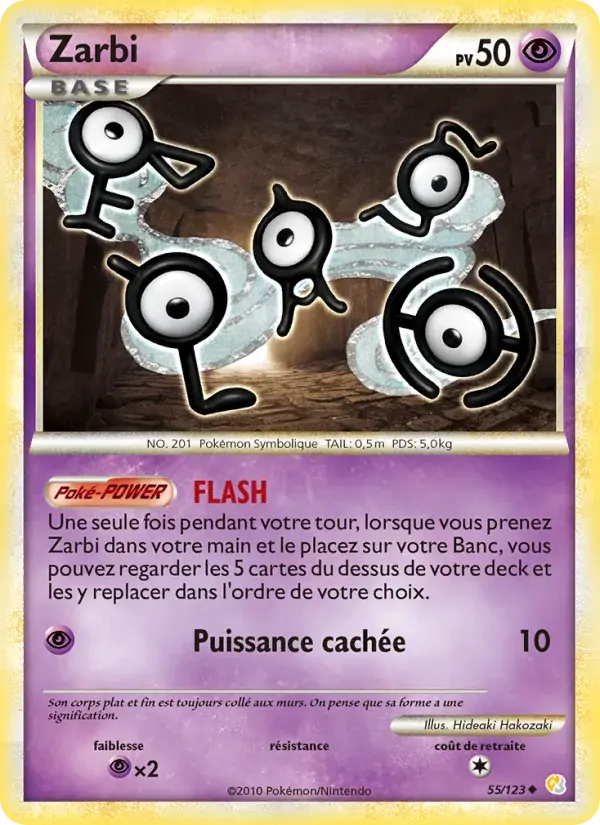 Zarbi - 55/124 - HeartGold SoulSilver