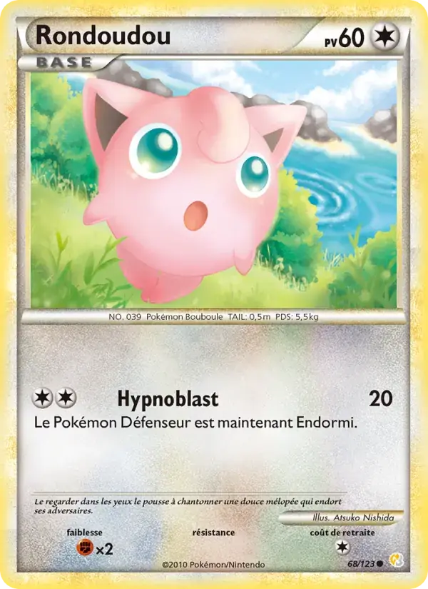 Rondoudou - 68/124 - HeartGold SoulSilver