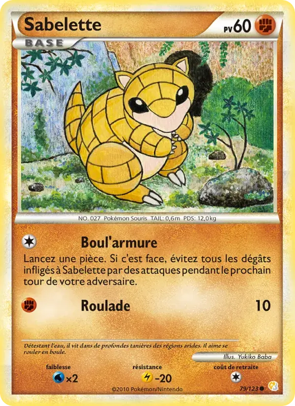 Sabelette - 79/124 - HeartGold SoulSilver