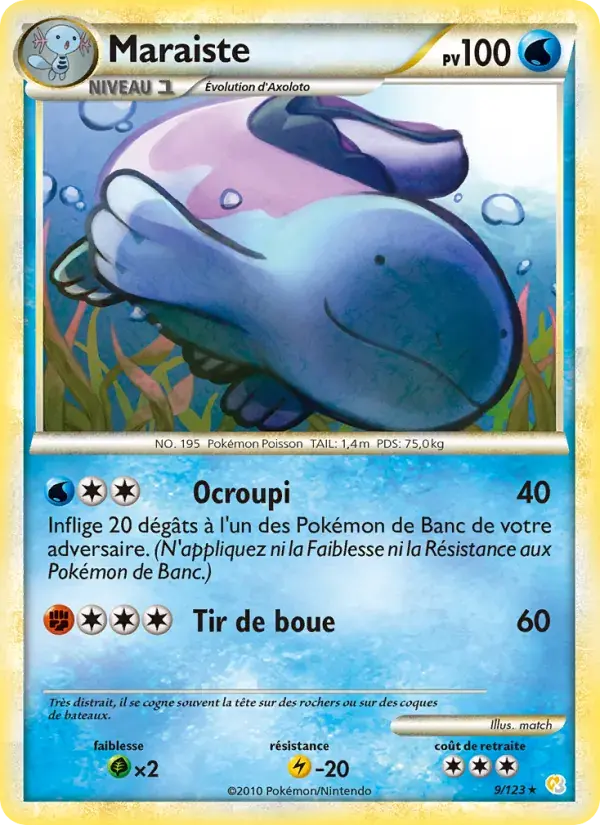 Maraiste - 9/124 - HeartGold SoulSilver