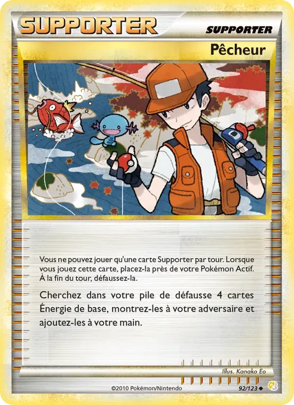 Pêcheur - 92/124 - HeartGold SoulSilver