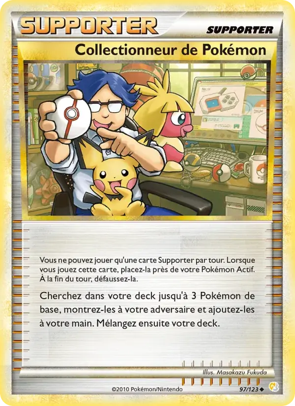 Collectionneur de Pokémon - 97/124 - HeartGold SoulSilver