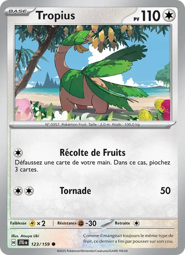 Tropius - 123/190 - Aventures Ensemble
