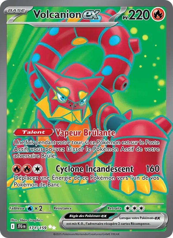 Volcanion-ex - 171/190 - Aventures Ensemble