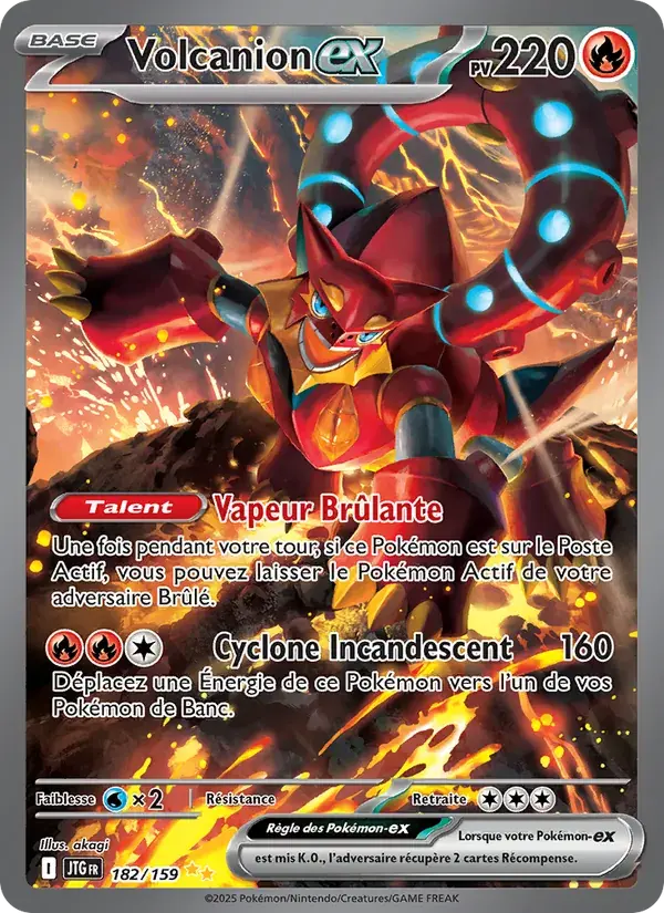 Volcanion-ex - 182/190 - Aventures Ensemble