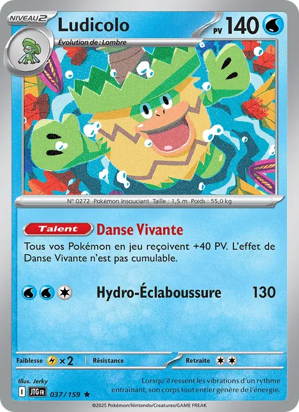 Ludicolo - 037/190 - Aventures Ensemble