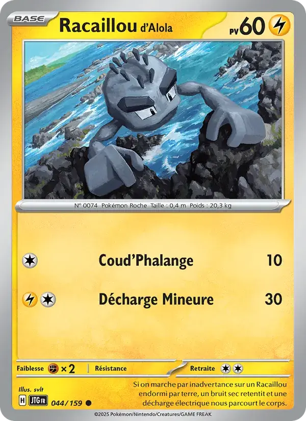 Racaillou d'Alola - 044/190 - Aventures Ensemble
