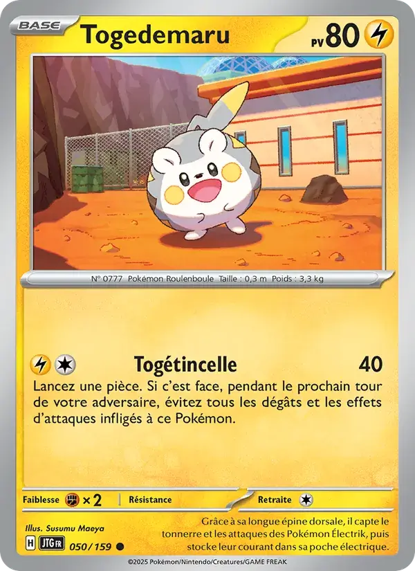 Togedemaru - 050/190 - Aventures Ensemble