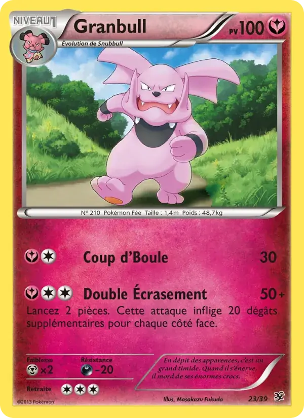 Granbull - 23/39 - Bienvenue à Kalos