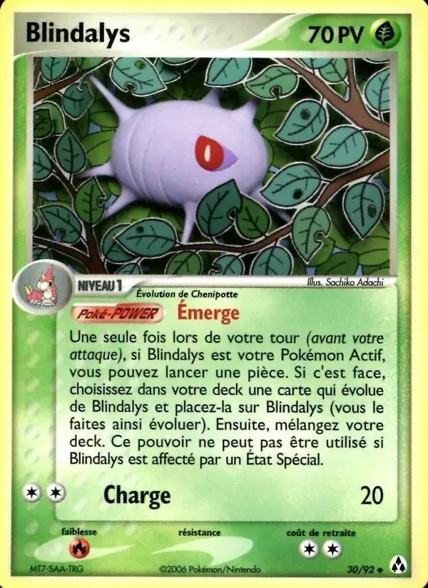 Blindalys - 30/93 - EX Créateurs de légendes