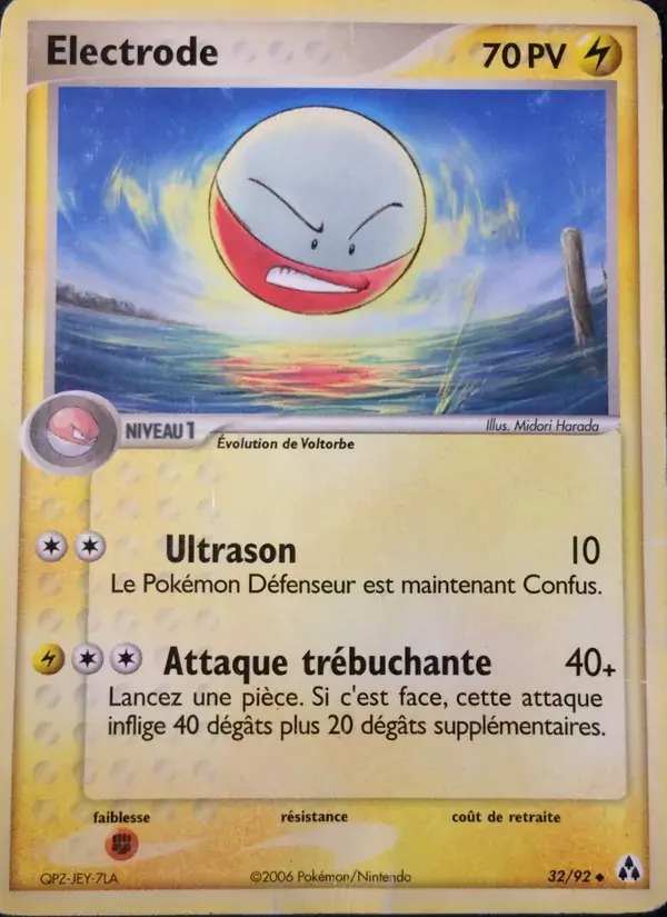 Électrode - 32/93 - EX Créateurs de légendes