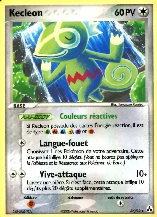 Kecleon - 37/93 - EX Créateurs de légendes