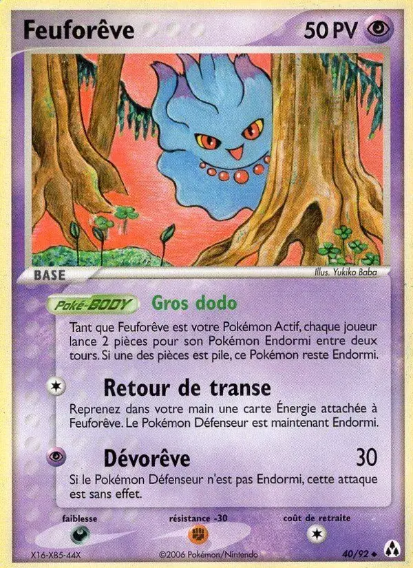 Feuforêve - 40/93 - EX Créateurs de légendes