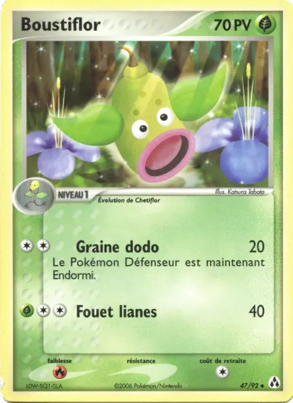 Boustiflor - 47/93 - EX Créateurs de légendes