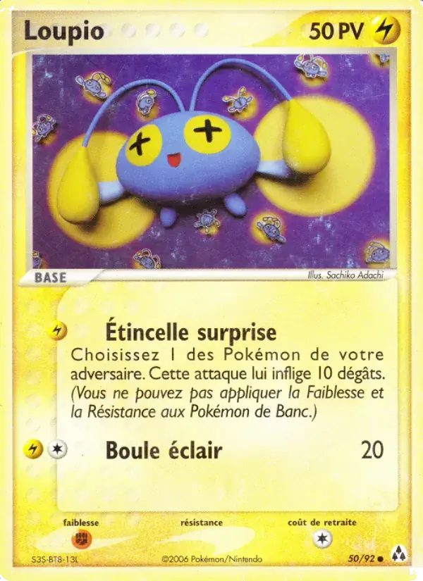 Loupio - 50/93 - EX Créateurs de légendes