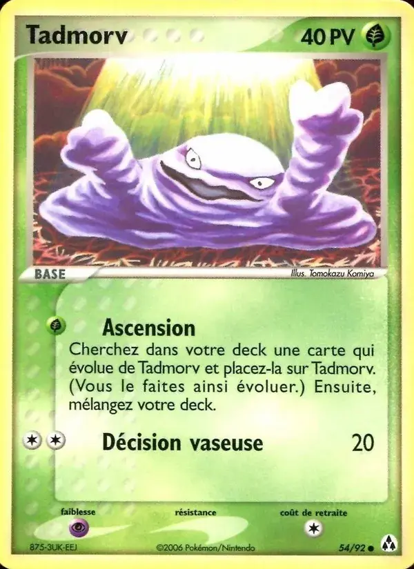 Tadmorv - 54/93 - EX Créateurs de légendes
