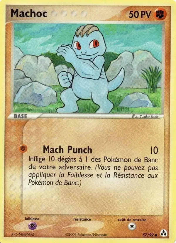 Machoc - 57/93 - EX Créateurs de légendes