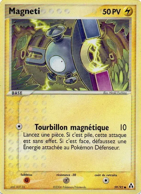Magnéti - 59/93 - EX Créateurs de légendes