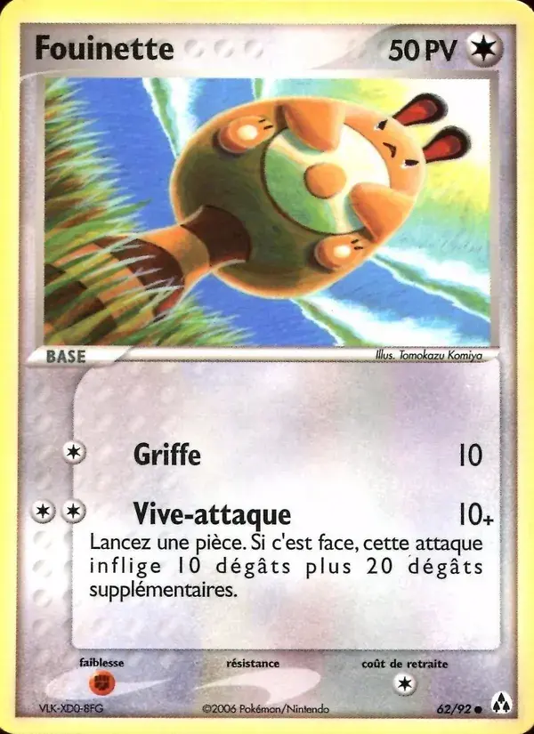 Fouinette - 62/93 - EX Créateurs de légendes