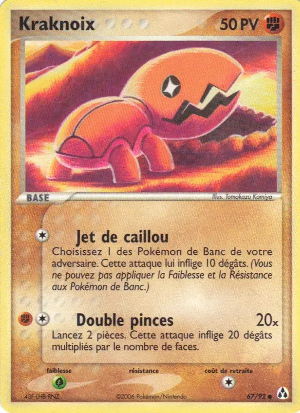 Kraknoix - 67/93 - EX Créateurs de légendes
