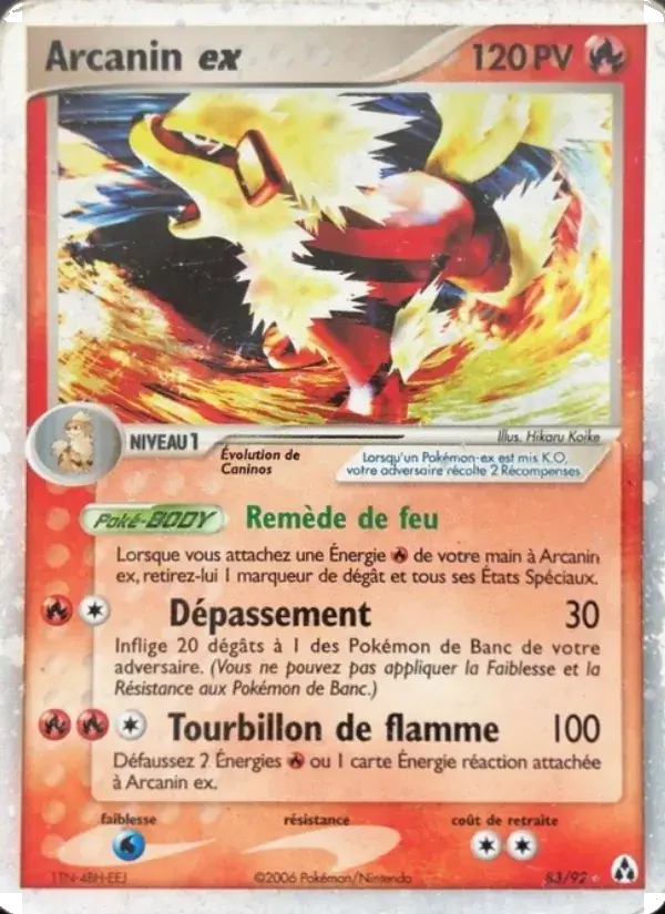 Arcanin ex - 83/93 - EX Créateurs de légendes
