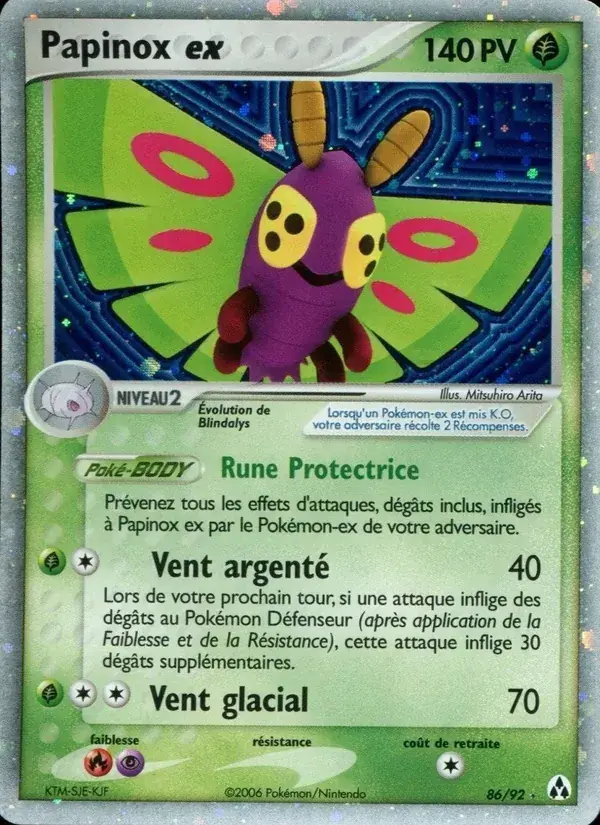 Papinox ex - 86/93 - EX Créateurs de légendes