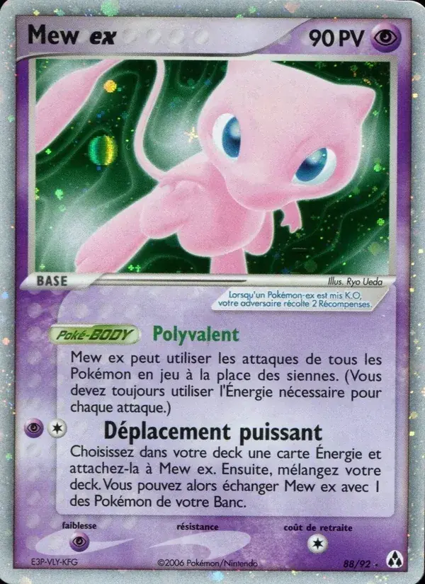 Mew ex - 88/93 - EX Créateurs de légendes