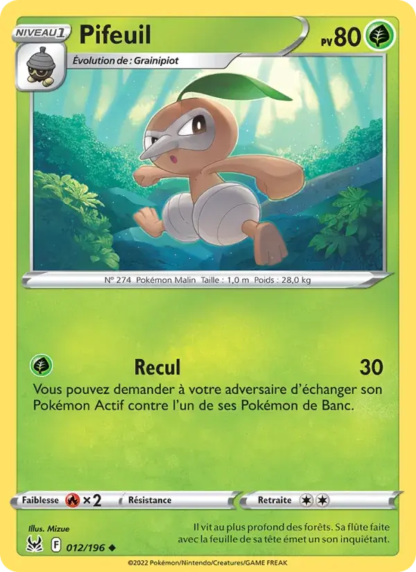 Pifeuil - 012/217 - Origine Perdue