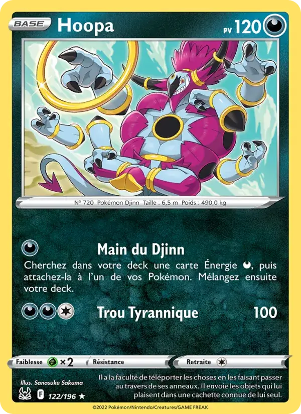 Hoopa - 122/217 - Origine Perdue