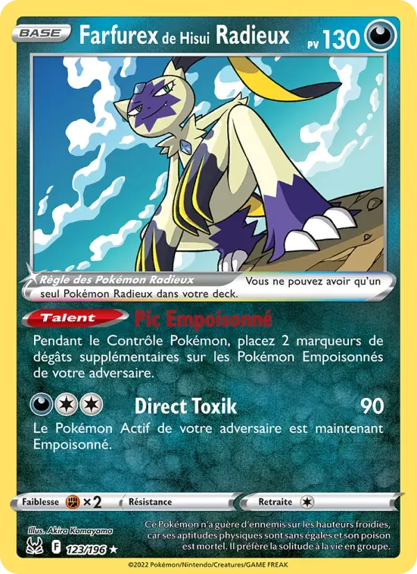 Farfurex de Hisui Radieux - 123/217 - Origine Perdue