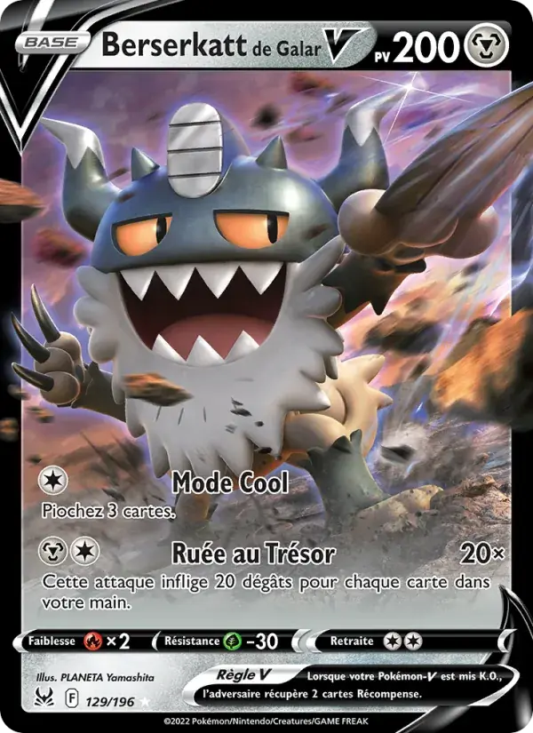 Berserkatt de Galar V - 129/217 - Origine Perdue