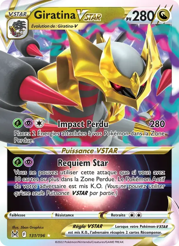 Giratina VSTAR - 131/217 - Origine Perdue