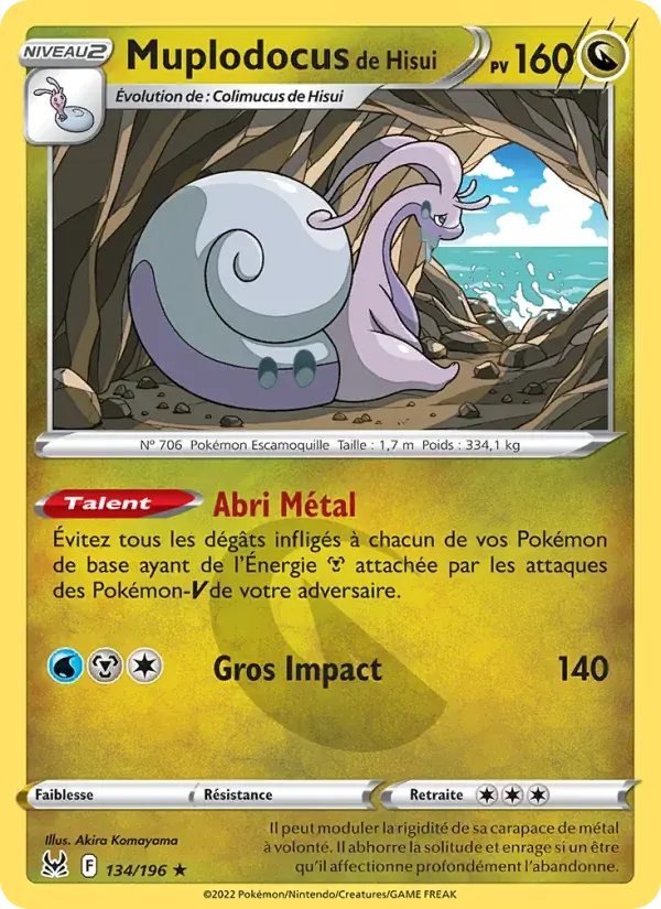 Muplodocus de Hisui - 134/217 - Origine Perdue