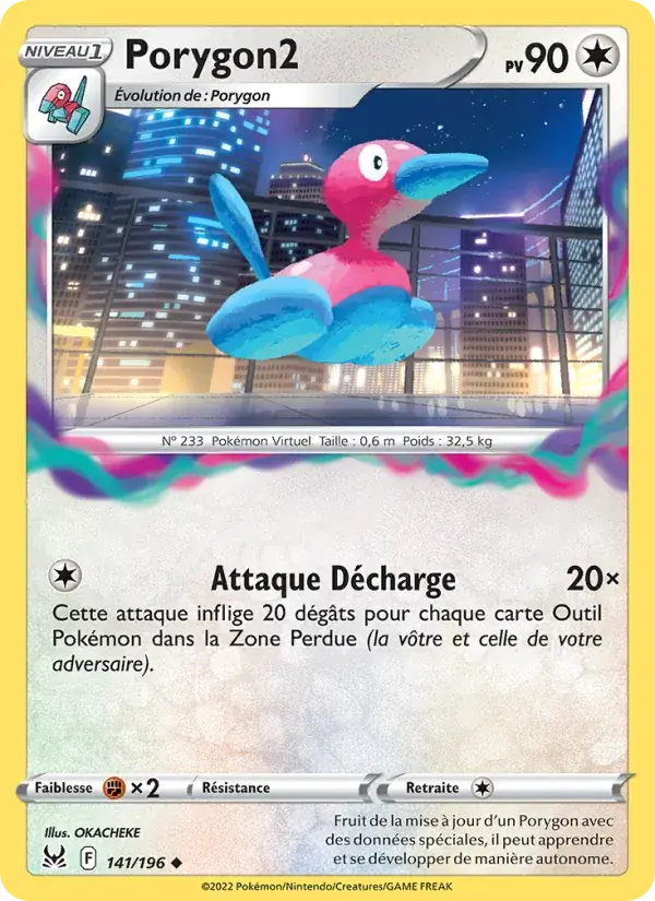 Porygon2 - 141/217 - Origine Perdue