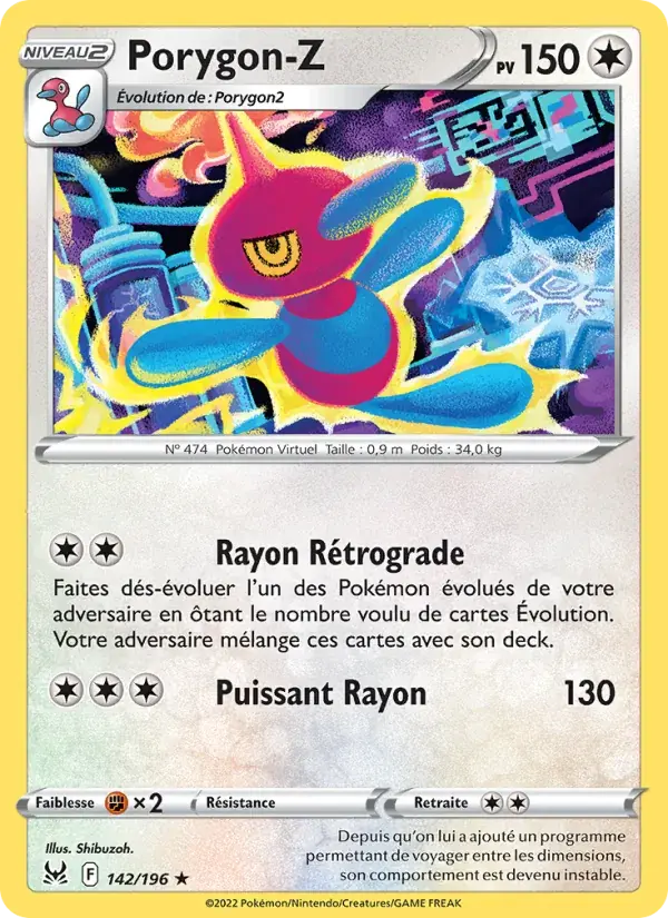 Porygon-Z - 142/217 - Origine Perdue
