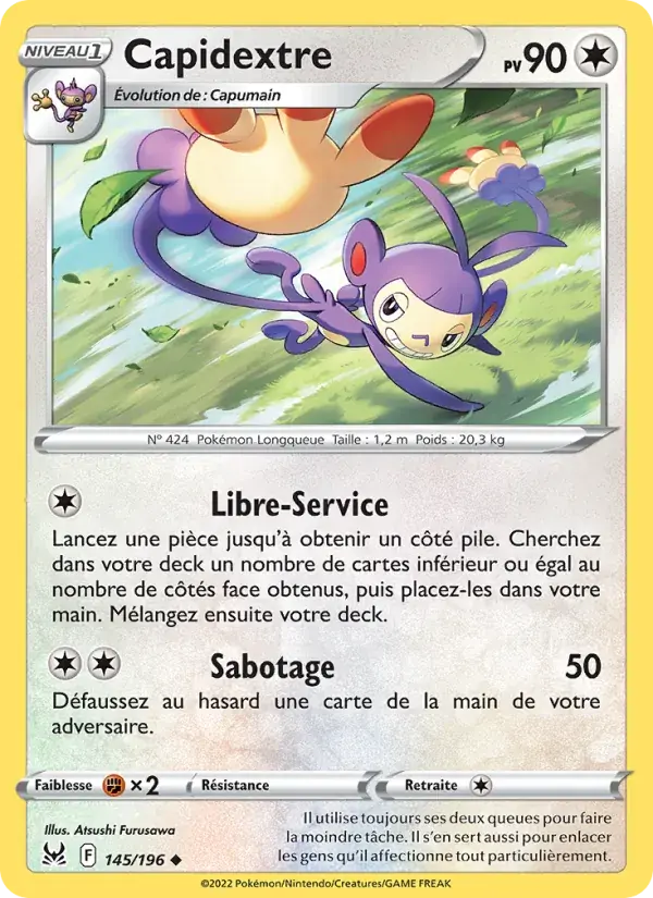 Capidextre - 145/217 - Origine Perdue